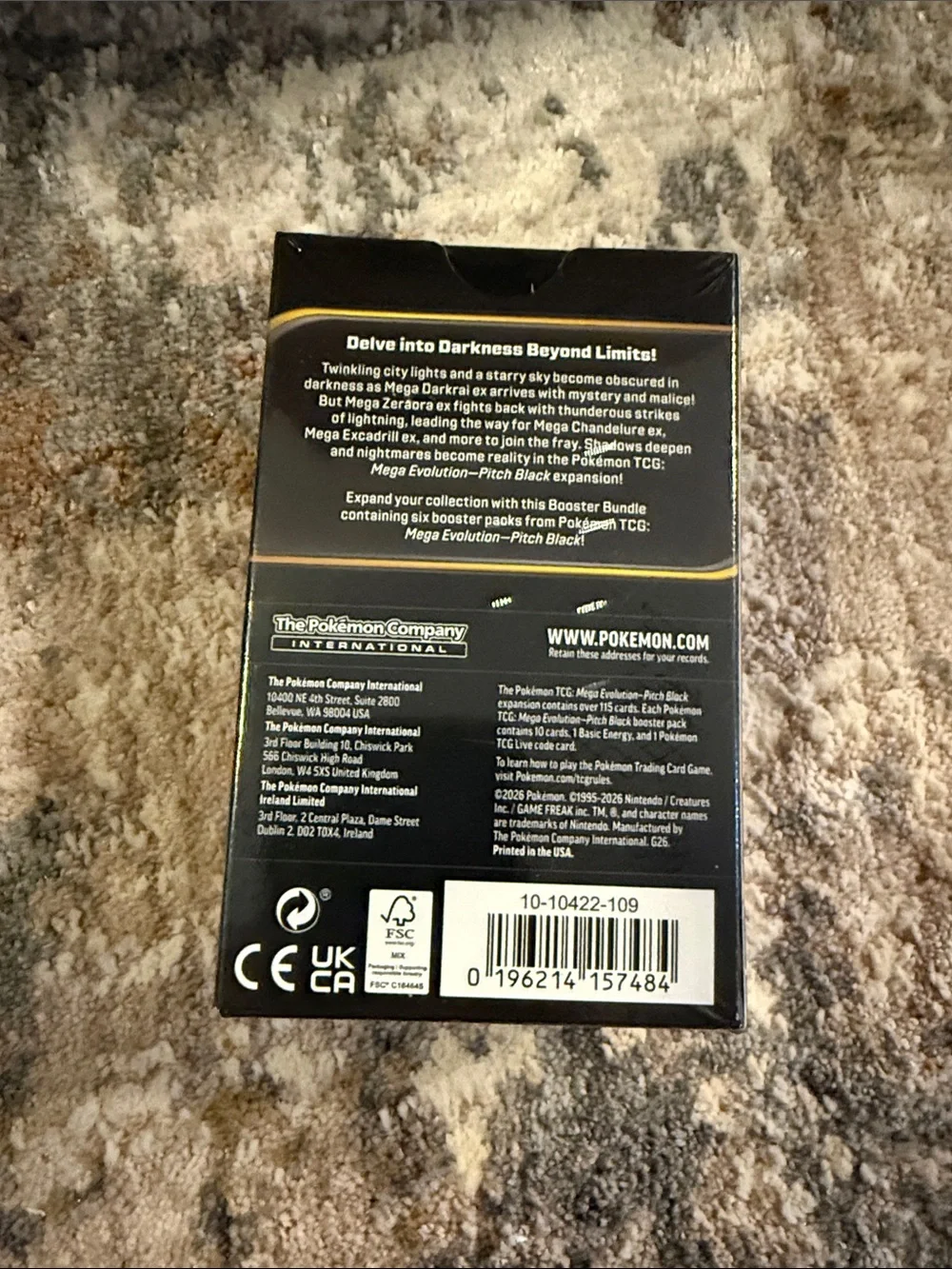 Pokemon Pitch Black Booster Bundle - Brand New Unopened
